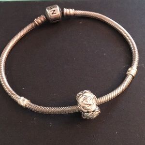 Authentic Pandora Rose Charm